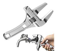 Adjustable Wrench, 80mm Adjustable Spanner Set, Wide Jaw Large Plumbing Spanner Tools, | Heavy-Duty Adjustables Anti-Slip Tool | Multifunctional Pipe Wrench | For Washroom Home Plumbing House Shower