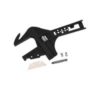 Adjustable Wrench Wide Opening Spanner Lightweight Faucet Repair Short Shank Wrench 9Inch,Adjustable