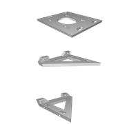 Adjustable Z-axis NEMA 17 Mount Bracket for 20x60 Extrusion