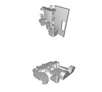 Adjustable Z-Stop Assembly for Prusa i3 3D Printer - 10mm Rod Compatible