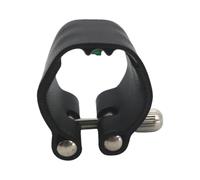 Adjustment Saxophone Ligature, Single Screw Saxophone Clip, Saxophone Clip for Alto, Leather Saxophone Fastener 3.7x3.7x2.7cm/1.46x1.46x1.06 inches for Home, Hotel, Apartment