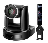 ADKIDO Telecamera PTZ 10X Zoom Ottico Video con SDI Camera, HDMI Supporto Telecamera Controllo PTZ e Uscita IP Live Streaming per conferenze, Chiesa