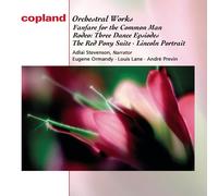 Adlai Stevenson Copland: Orchestral Works- Fanfare for the Common Man / Rod (CD)