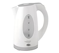 Adler AD 1208 bollitore 1,8 L, colore: bianco/grigio