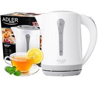 Adler AD 1244 bollitore elettrico 2,5 L 2200 W Bianco