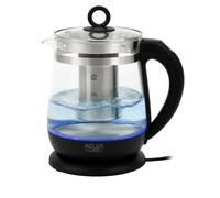 Adler AD 1299 Bollitore elettrico vetro 1,5 L con infusore e controllo temp. -N?