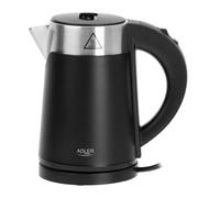 Adler AD 1372 Bollitore elettrico 0,6 L 800 W Nero Acciaio Inox