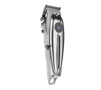 ADLER Tagliacapelli - Precisione Professionale, Display LCD per Batteria, 6 Accessori