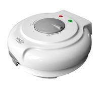 Waffle Maker Ad 3038 1500 W, Numero Di Pasticcini 1, Cono Di Ghiaccio, Bianco