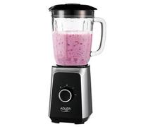 Fabrilamp Frullatore in vetro 1000W Nero/Argento