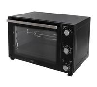 Adler AD 6028 - Forno elettrico da 60 l, con ricircolo, girarrosto, 5 modalità di backup, timer, 2000 W di potenza, porta con doppi vetri, set di accessori, ideale per pasti grandi