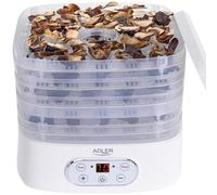 Disidratatore alimenti Adler 550W 5 vassoi timer AD6658