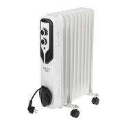 Adler AD 7816 Radiatore a Olio 9 Alette 2000W 3 Livelli Bianco