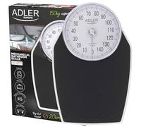 Bilancia pesapersone analogica Adler Ad8177, Precisione, Meccanica, Misura fino a 150 Kg, Senza batterie, Facile