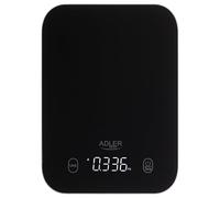 ADLER Bilancia da cucina, precisione 1 g, elegante aspetto nero