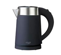 Adler Bollitore AD 1372 Elettrico, 800 W, 0.6 L, Acciaio Plastico/Stainless, 360