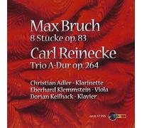 Adler,Christian - Bruch:8 Stücke Für Klarinette
