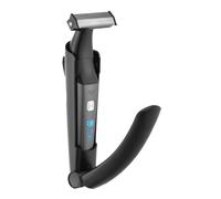 ADLER EUROPE AD 2963 Trimmer per il corpo con manico lungo pieghevole, USB, ampia lama bifacciale da 68 mm