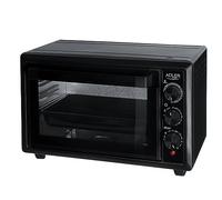 Adler Europe AD 6023 - Mini forno elettrico con capacità di 26 L e funzione convezione, 6 modalità di backup, timer: 0-90 minuti, 1500 W