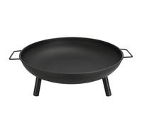 Adler Europe AD 6819 Braciere da Giardino 58cm Braciere in Acciaio per Esterno - per Legna e Bricchette di Legno
