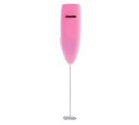 ADLER Mesko Schiumalatte rosa, frusta in acciaio inox, design leggero