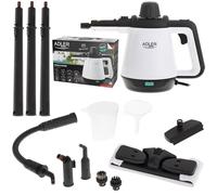 Adler AD 7038 Pulitore a vapore Pulitore a vapore portatile 0,45 L 2000 W Nero, Bianco