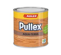 ADLER Pullex Aqua-Terra olio per legno ecologico a base di acqua, 750 ml: prodotto per la protezione del legno interno ed esterno, noce