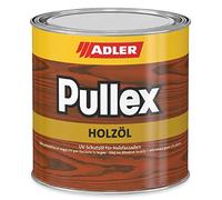 ADLER Pullex, olio per legno per esterni, universale, utilizzabile per superfici verticali in legno, per esterni - cura del legno e protezione del legno a base di oli naturali e raffinati, colore