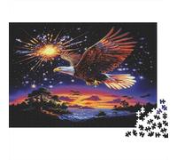 Adler - Puzzle da 1000 pezzi, per adulti e bambini a partire dai 14 anni, per antistress, puzzle per adulti, 1000 pezzi (75 x 50 cm)