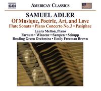 Samuel Adler Samuel Adler: Of Musique, Poetrie, Art and Love (CD) Album