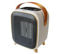 Adlereurope Mini termoventilatore in ceramica, 1000 W, timer, LED, 35 dB | Riscaldamento Ceramico 700/1000W Termostato 15-45°C Funzionamento Silenzioso Fino a 35dB Funzione Aria Fredda Display LED