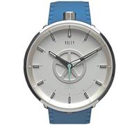 Adley FIXI-T1 Champion White Automatico Acciaio Bianco Blu Silicone Zaffiro Orologio Uomo