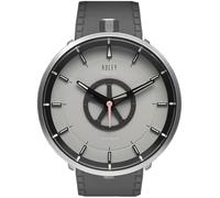 Adley FIXI-T1 TWILIGHT GREY Automatico Acciaio Grigio Bianco Silicone Zaffiro Orologio Uomo