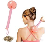 ADLLHO Wormwood - Martello per massaggi con artemisia, 26 cm, strumento manuale per drenaggio linfatico, massaggiatore a percussione portatile per alleviare la tensione muscolare di tutto il corpo, 26