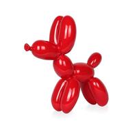 ADM - 'Cane palloncino piccolo' - Scultura Pop Art in resina laccata - Rosso - H27 cm