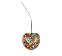 ADM - Ciliegia Pop Art multicolore statua in resina