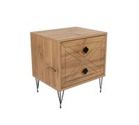 ADM - Comodino Luna Legno Industrial