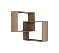 ADM - 'Ring' - Mensola d'angolo in Legno Rivestito in melamina - Legno - H68 cm