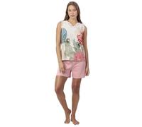 ADMAS Garden Pigiama senza maniche Square Garden da donna, Petalo, M
