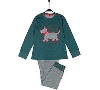 Admas Pigiama Bambina caldo cotone scozzese pied de poule 54275 S22