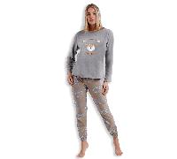 Admas Pigiama da Donna in Micro Pile 60218 S27