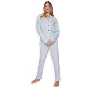 Admas Pigiama da Donna in Viscosa Aperto Avanti 55814 S32