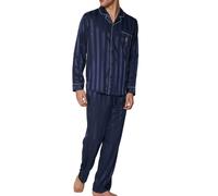 Admas Pigiama in Raso Blu da Uomo 55312 2504S38