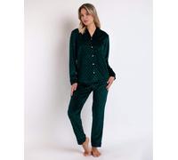 Admas Pigiama Invernale Aperto da Donna in Velluto 62555 2411S32