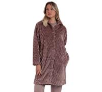 Admas Vestaglia donna in coral con collo e bottoni 67155 2411S28