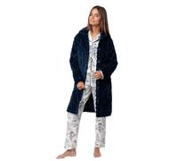 ADMAS Vestaglia riscaldata a maniche lunghe con bottoni da donna