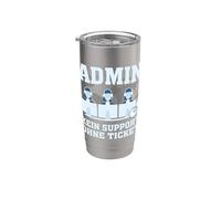 Admin Kein Support Ohne Ticket No Ticket No Support Job IT Bicchiere termico in acciaio inox doppia parete