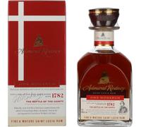 Admiral Rodney HMS MONARCH Saint Lucia Rum 40% - 700ml in Giftbox