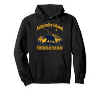Admiralty Island Fortezza Dell'Orso Alaska Felpa con Cappuccio