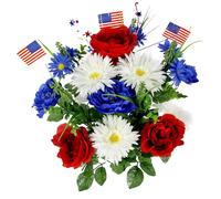 Admired By Nature 18 Stems Artificial Blooming Peony Gerbera Daisy wi